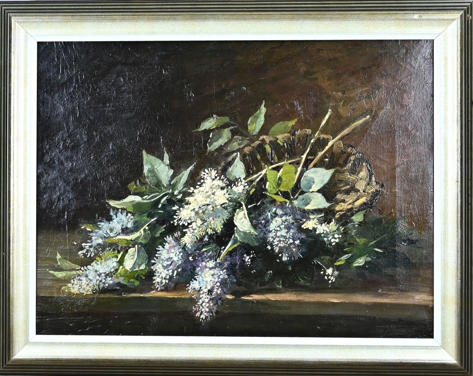 Rest signature, Still life lilacs