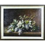 Rest signature, Still life lilacs