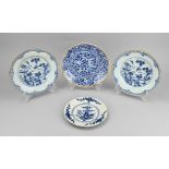 4x Delft plate Ã˜ 19 - 23 cm.