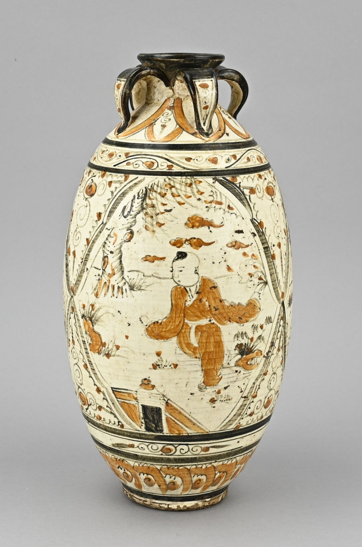 Chinese sung vase, H 34.5 cm.