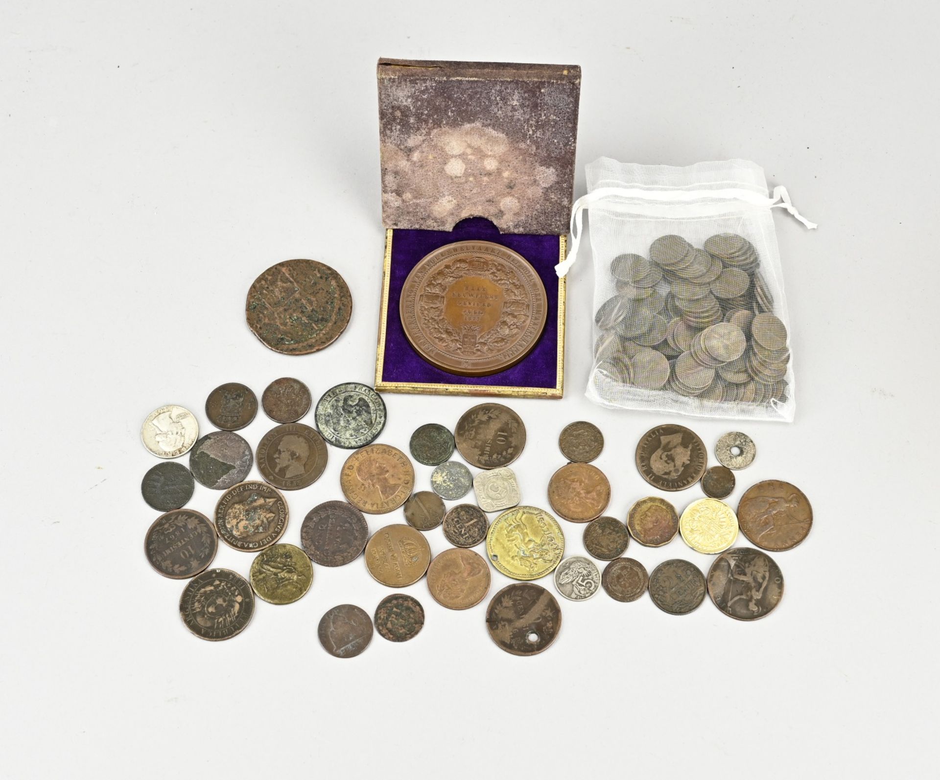 Lot of various coins