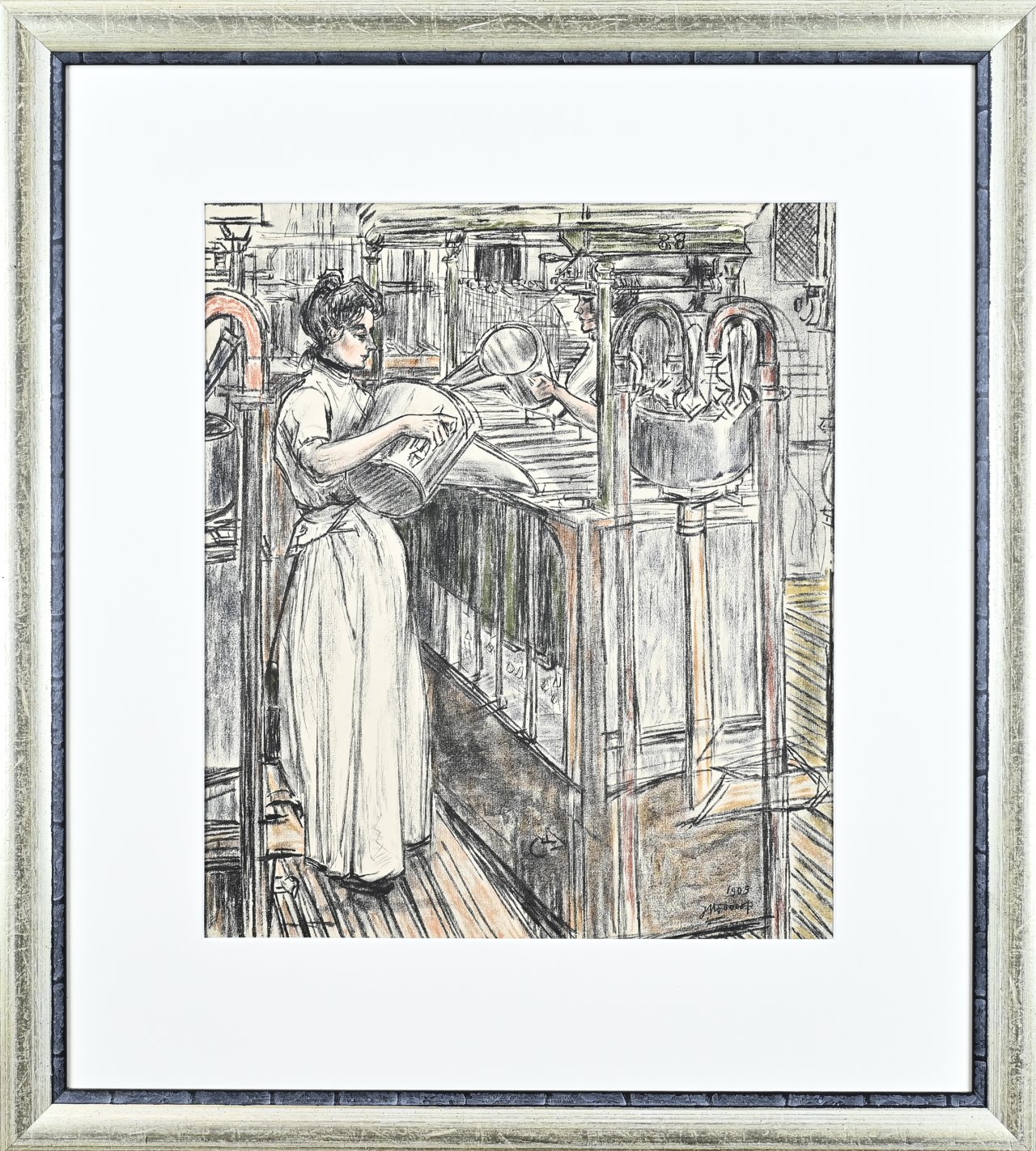 Jan Toorop, Ladies in the factory