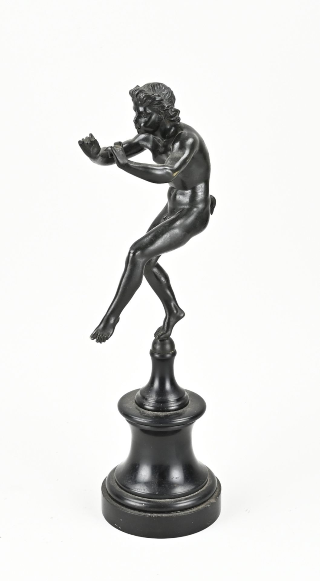 Antique bronze figure