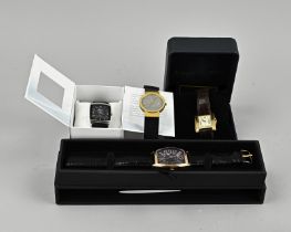 Lot with 4 watches