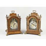 2x Warmink table clock