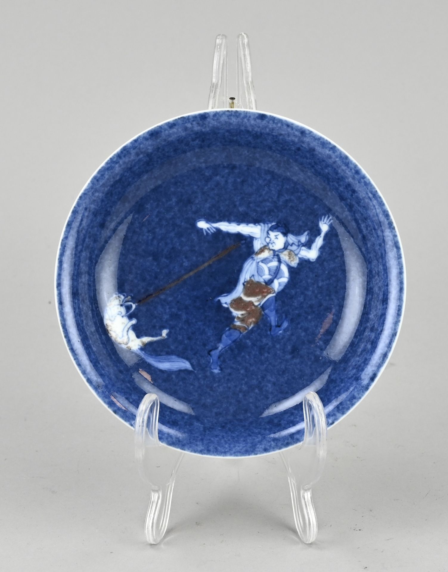 Chinese plate Ã˜ 13.3 cm.