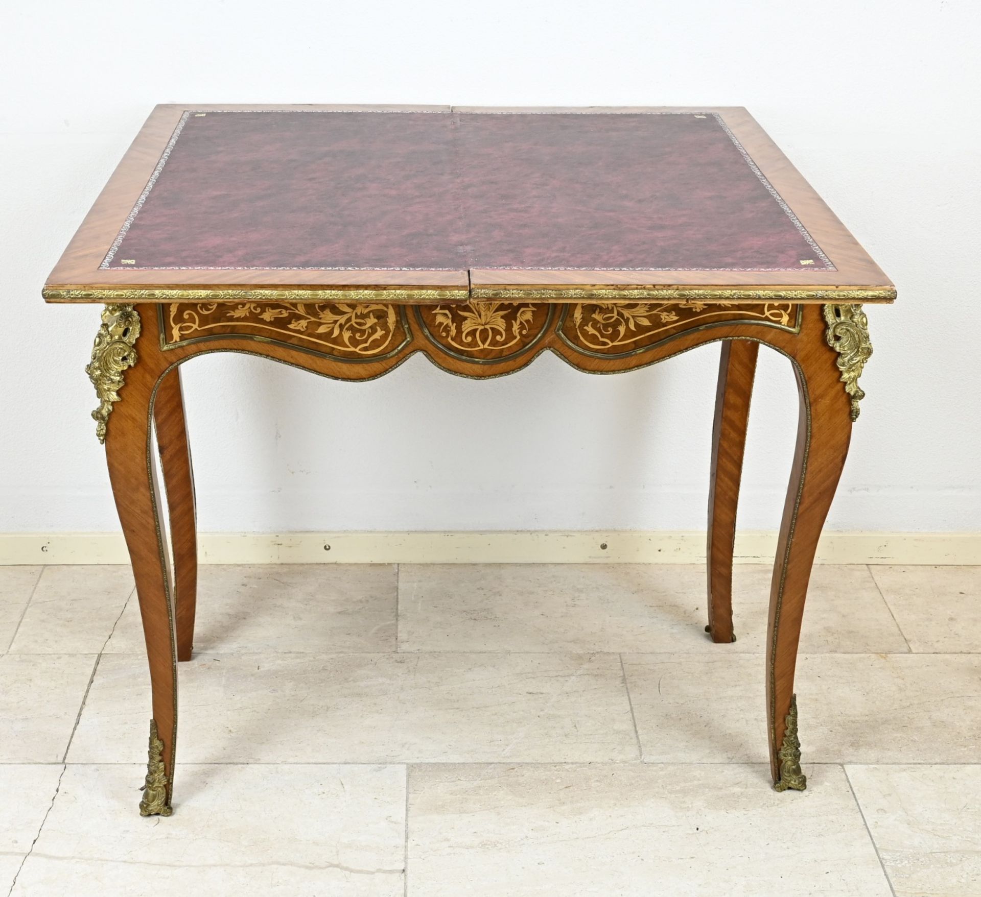 Gaming table with intarsia/margueterie - Bild 2 aus 3