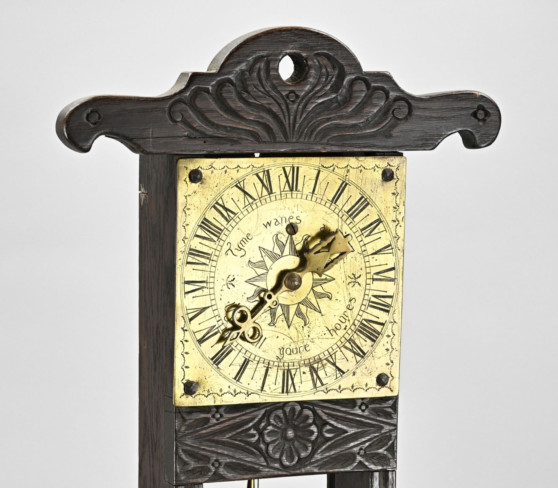 Antique clock - Image 2 of 2