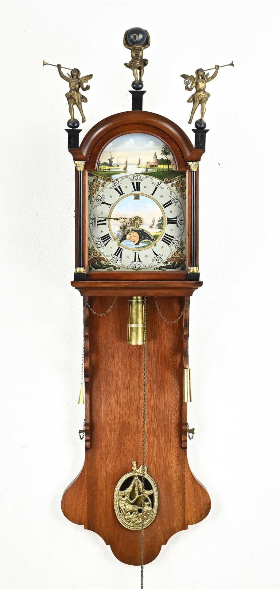 Frisian tail clock, 146 cm.