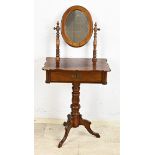 Mahogany dressing table, 1860