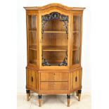 Cherry display cabinet