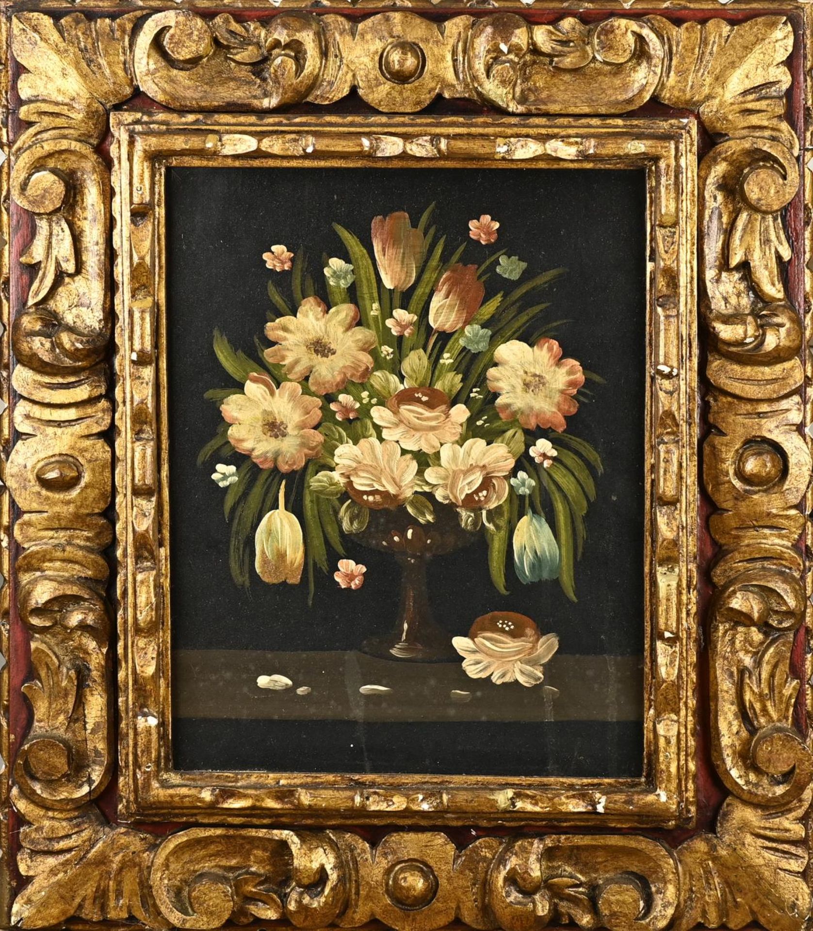 Unclear. signed, Flower still life