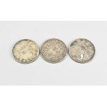 Three Chinese coins Ã˜ 3.8 cm.