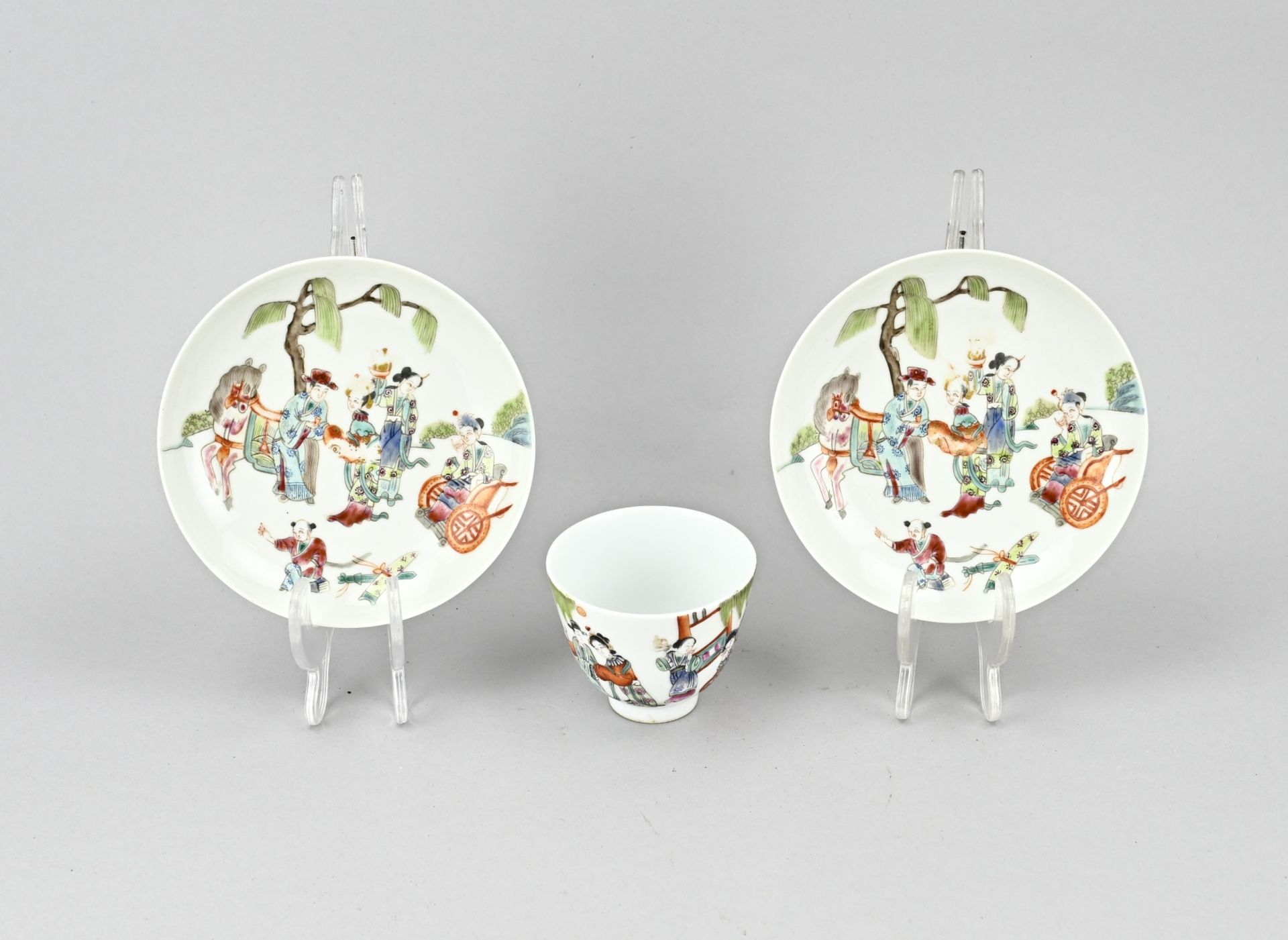 3 parts Chinese porcelain