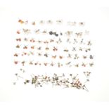 Lot of stud earrings