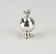 Silver miniature money box