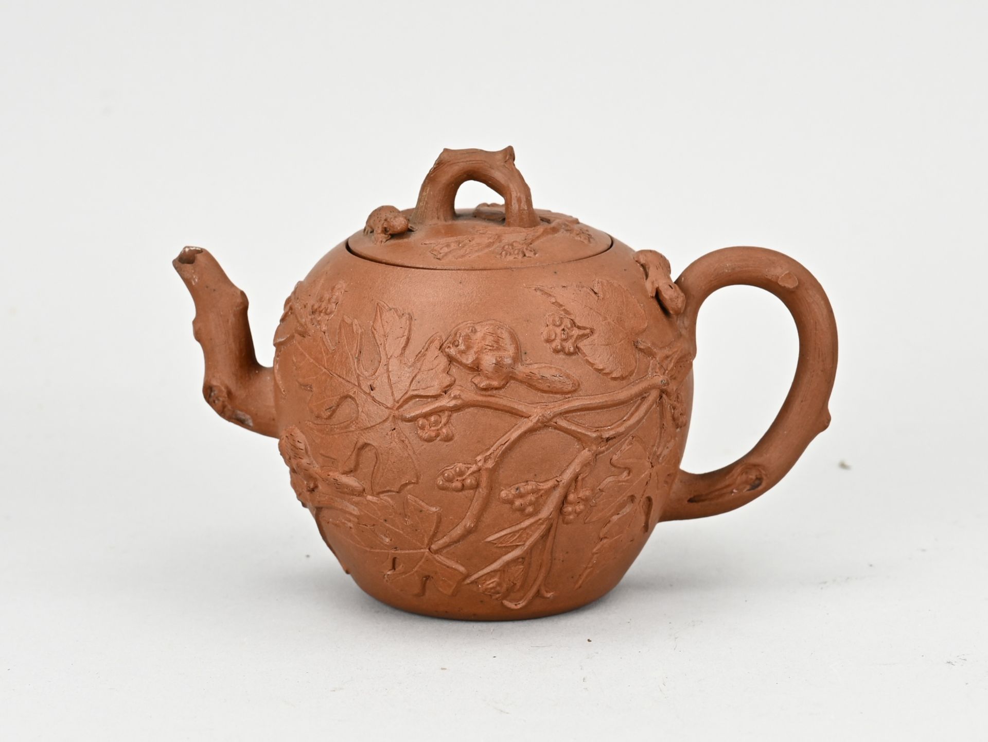 Yixing teapot Ã˜ 9 cm. - Image 2 of 3