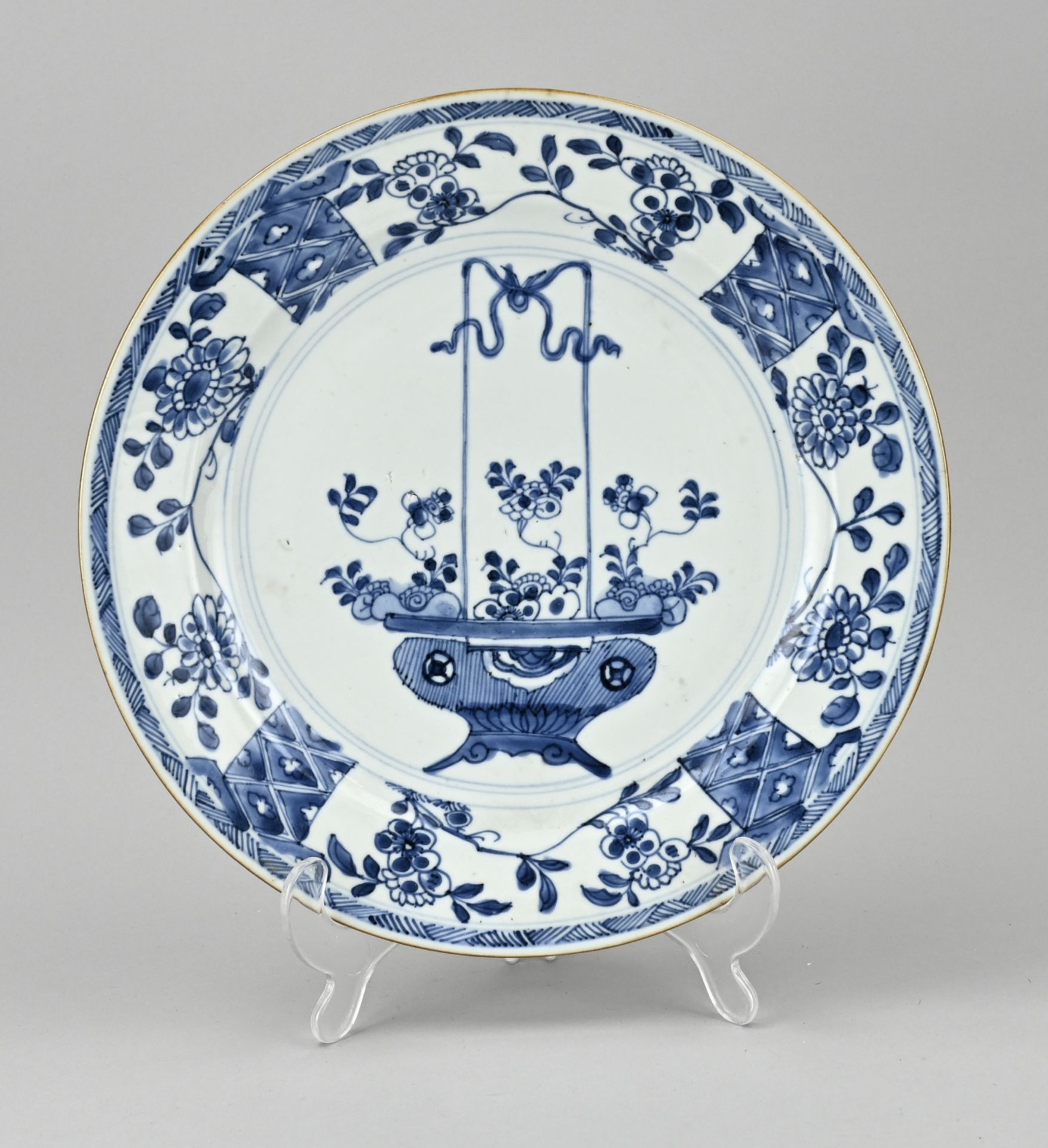 Chinese plate Ã˜ 27.5 cm.