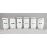 6x Apothecary pot Royal Copenhagen