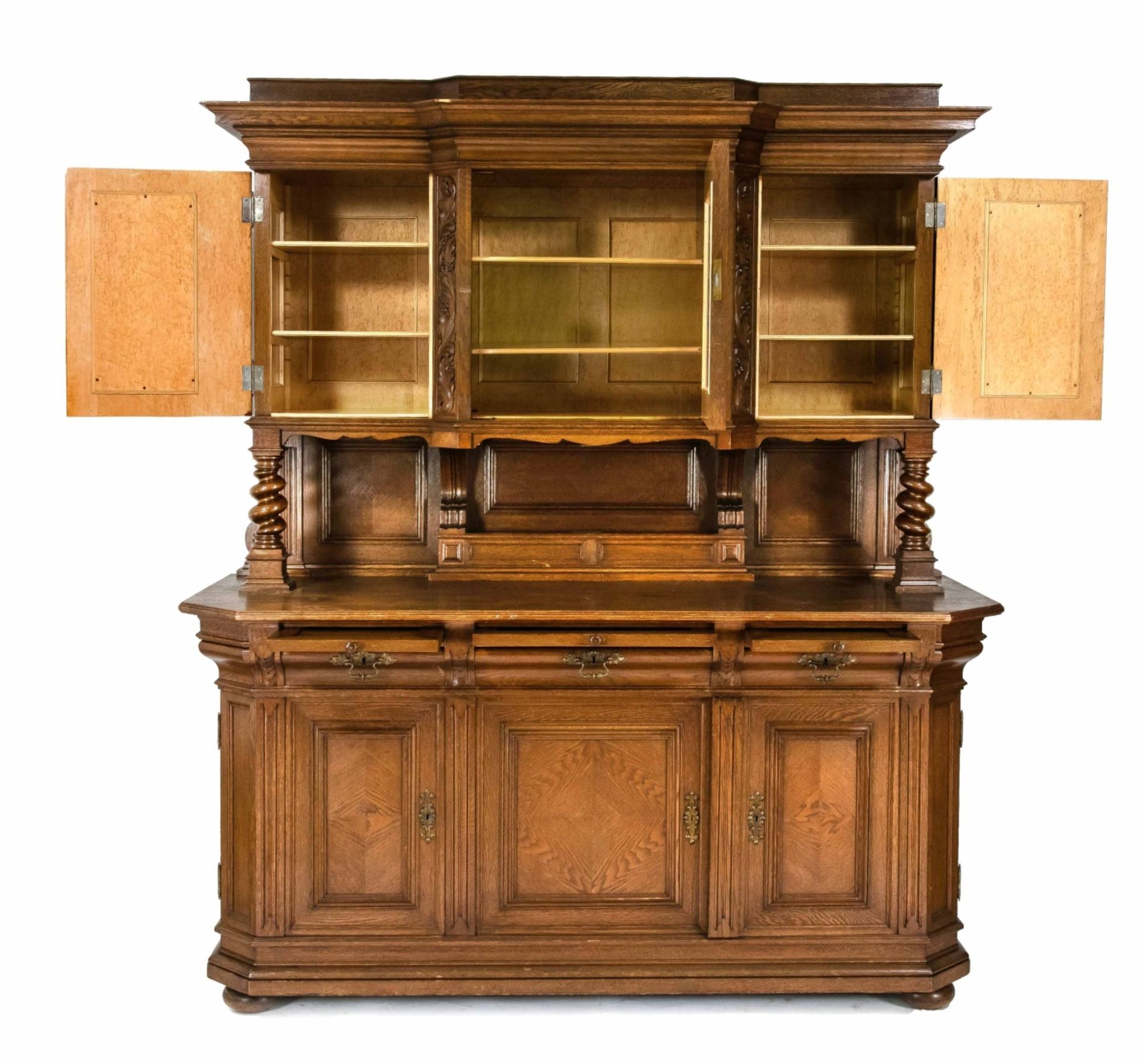 Oak sideboard, 1910 - Image 2 of 2