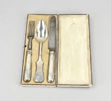 Silver cutlery set Heberlein