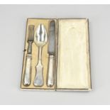 Silver cutlery set Heberlein