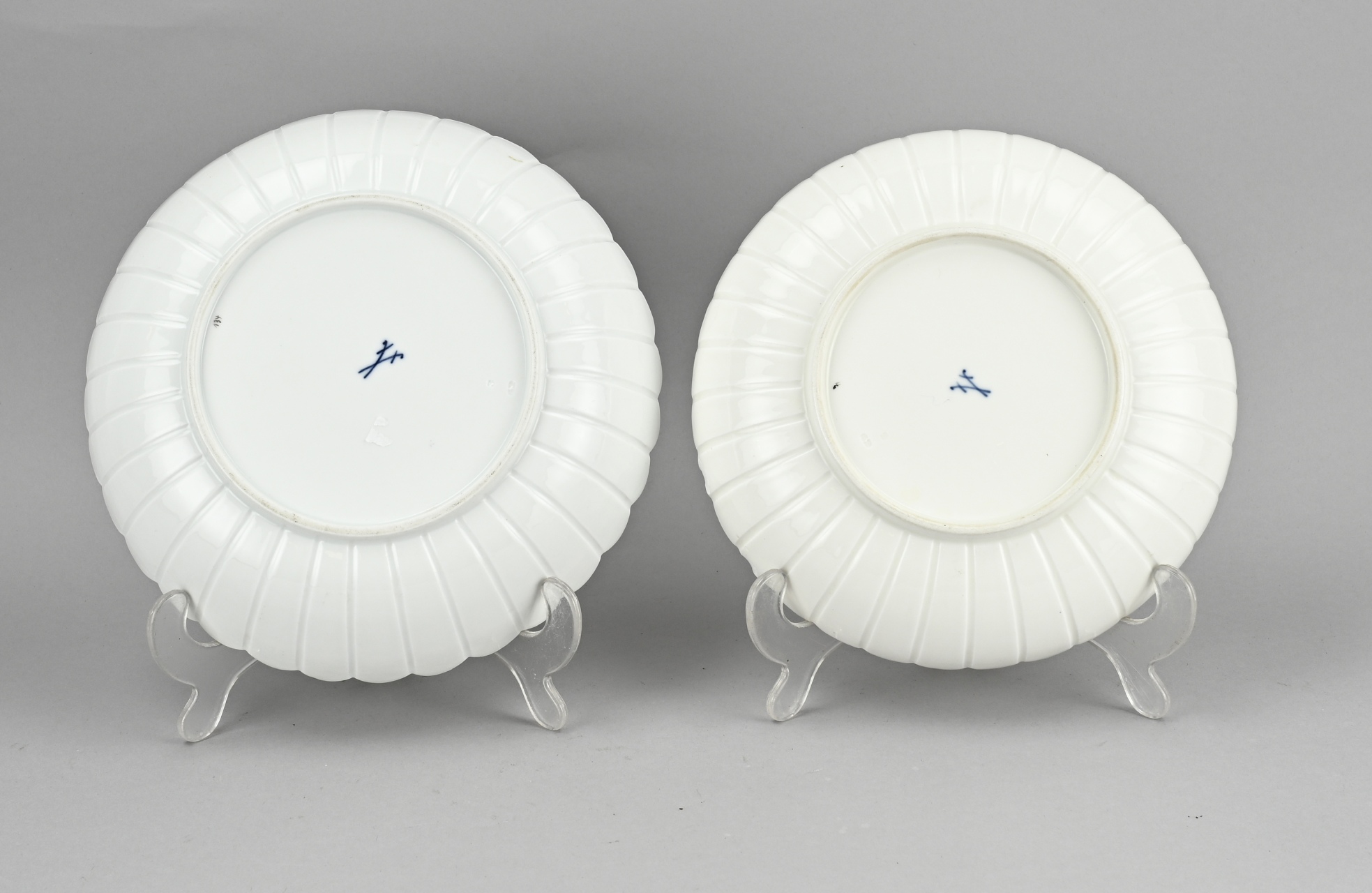 2x Meissen bowl - Image 2 of 2