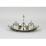 Silver desk set