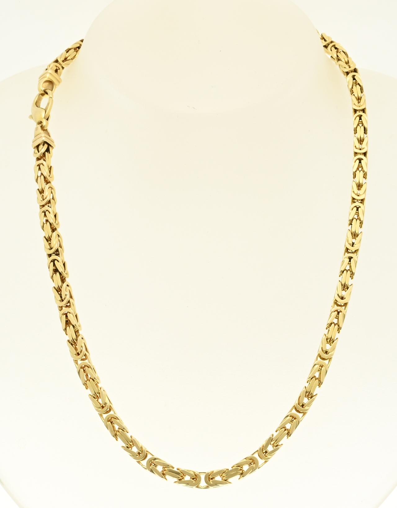 Gold king necklace