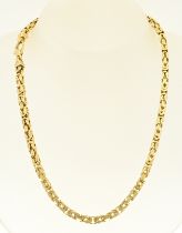 Gold king necklace