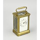 French travel alarm clock, 1900