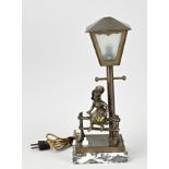 French table lamp, H 32 cm.