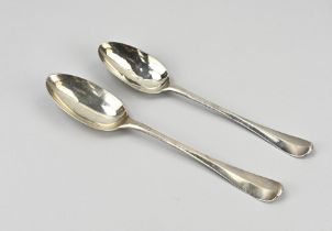 2 Antique Silver spoons