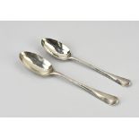 2 Antique Silver spoons