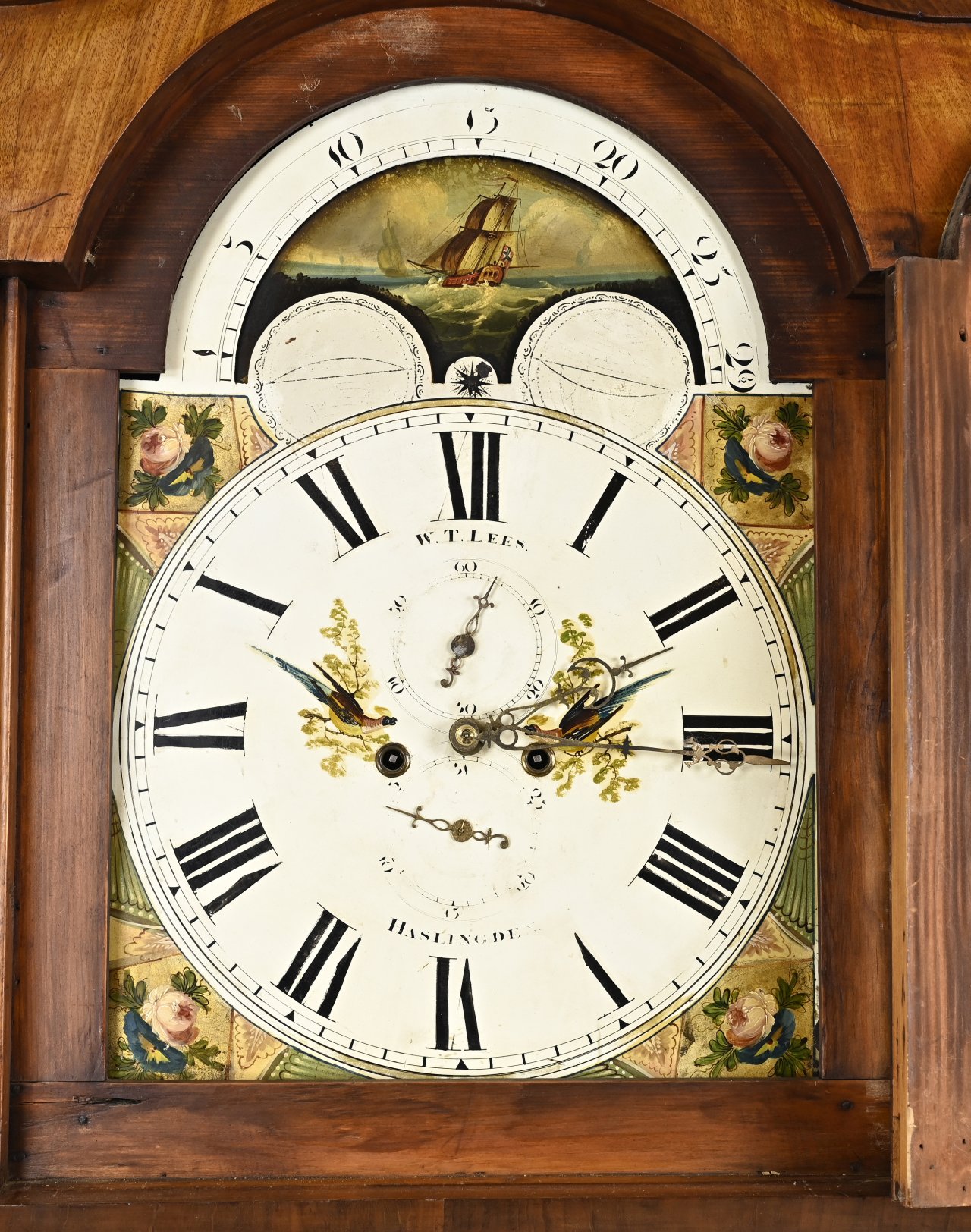 English grandfather clock - Image 3 of 3