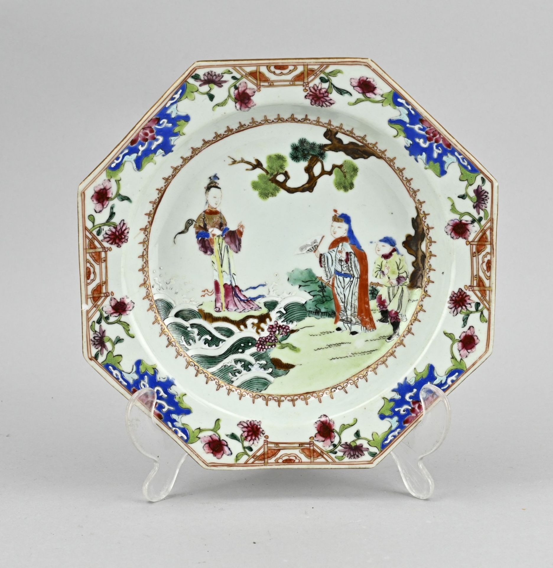 8-sided Family Verte plate Ã˜ 21.3 cm.