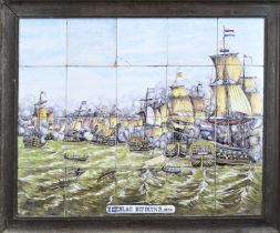 Tile tableau, sea battle