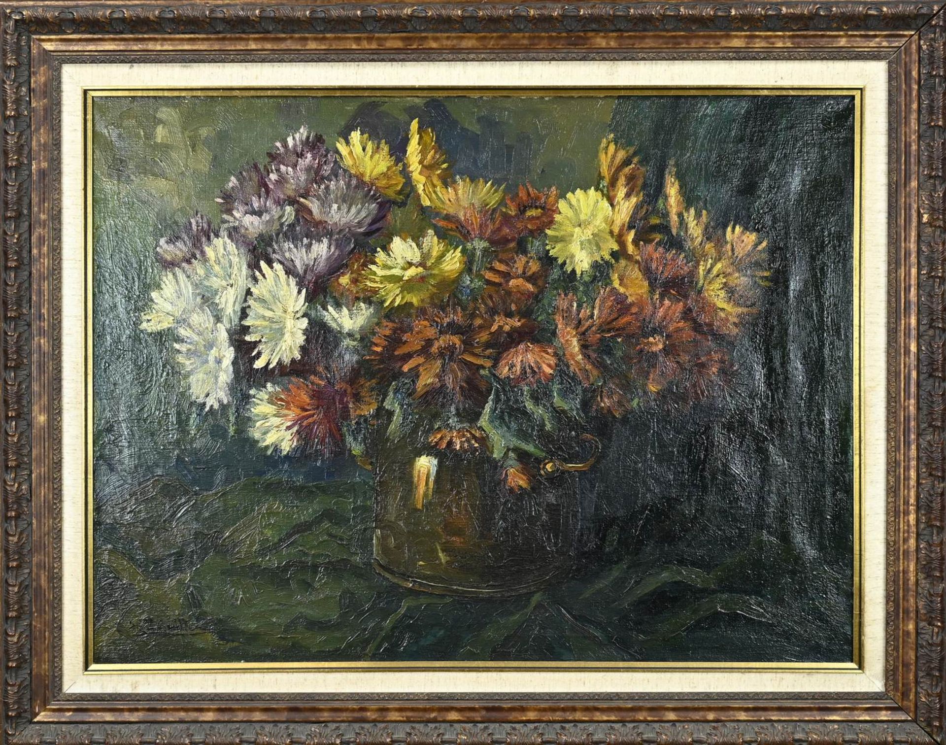 Hans GrÃ¼tter, Vase with flowers
