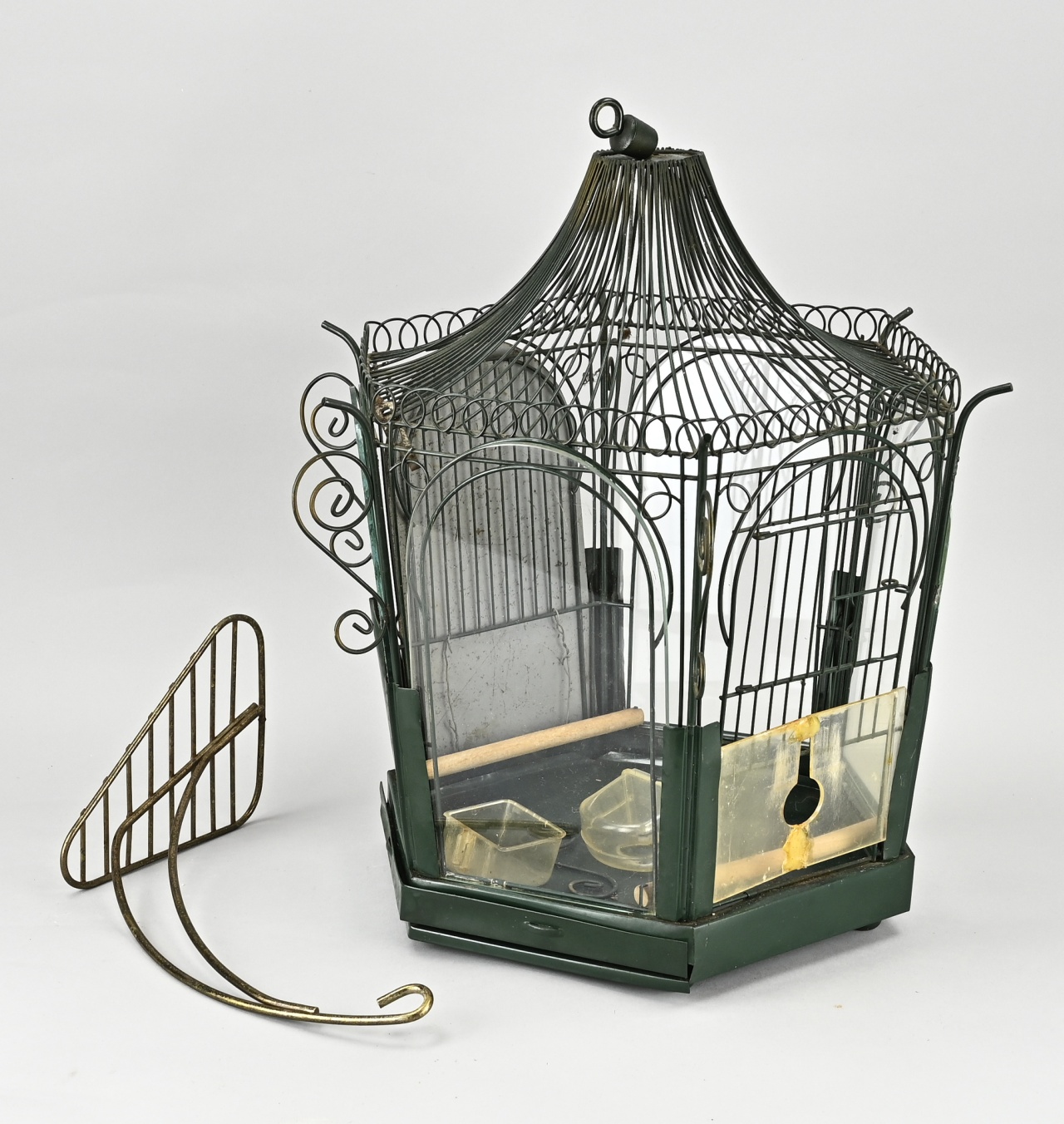 Brass bird cage