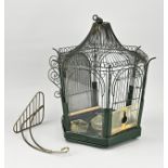 Brass bird cage
