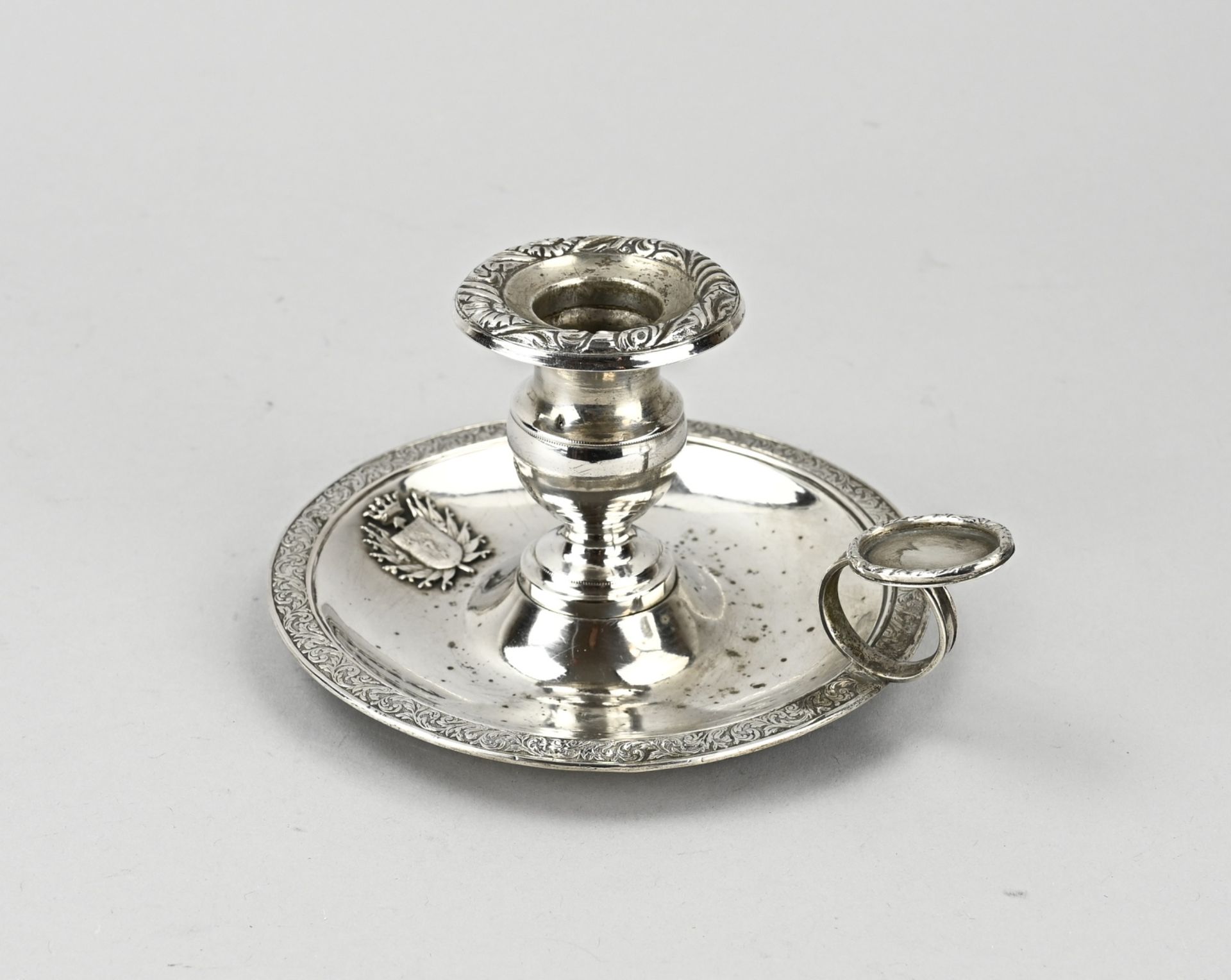 Silver sconce