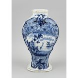 Delft vase, H 25.5 cm.