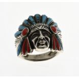 Silver ring Indian