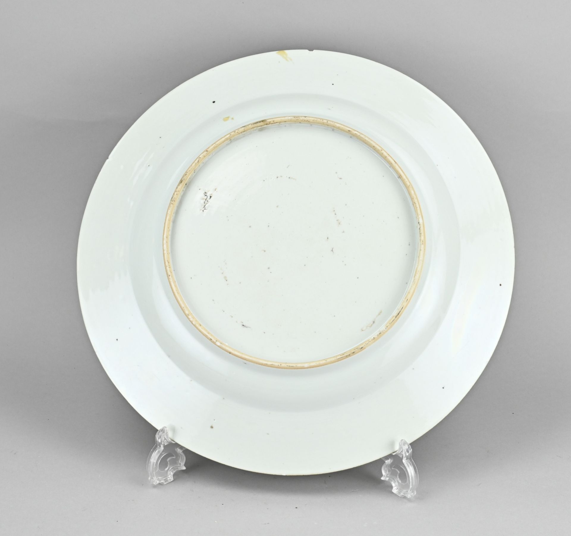 Large family rose dish Ã˜ 39.4 cm. - Bild 2 aus 2