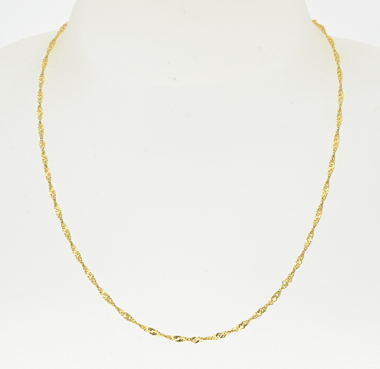 Gold Singapore necklace