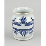 Delft apothecary jar