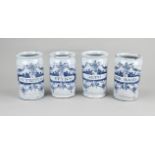 4x Apothecary jar