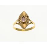 Gold ring (pink stone)