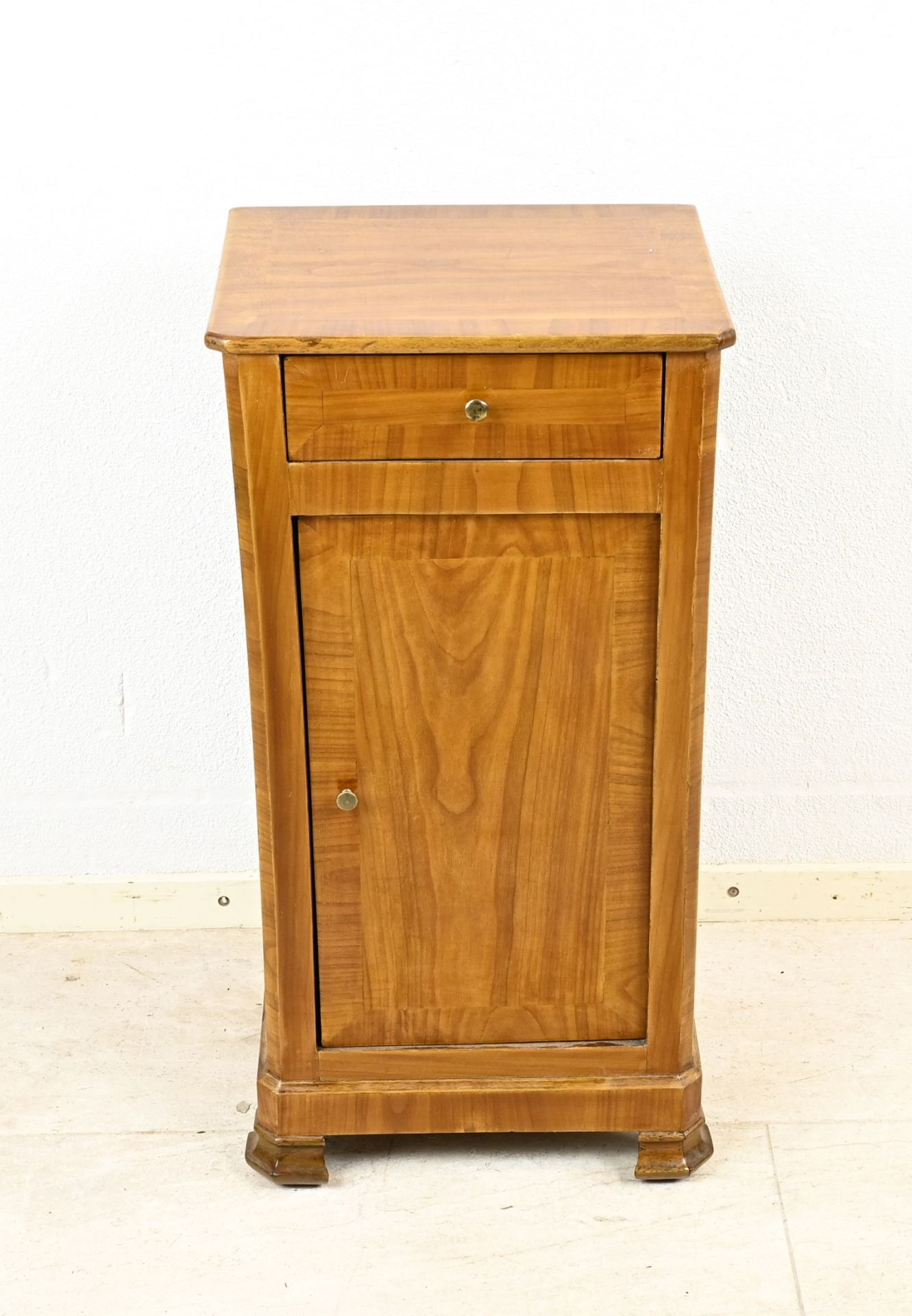 Cherry wood (veneer) bedside table