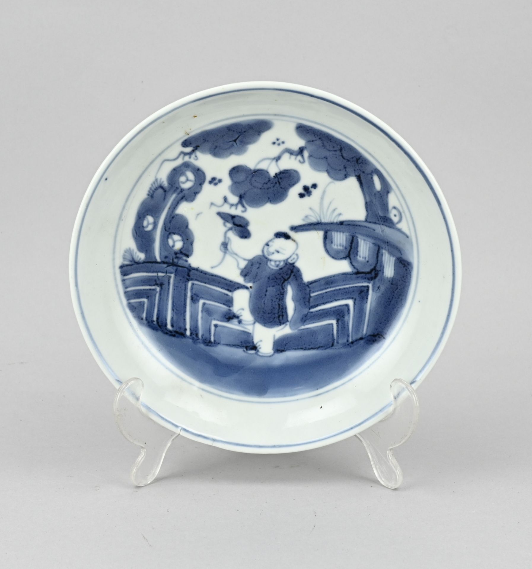 Chinese plate Ã˜ 20 cm.